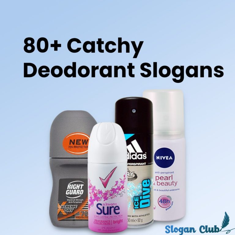 211 Catchy Deodorant Slogans And Taglines Catchy Slogans Slogan ...