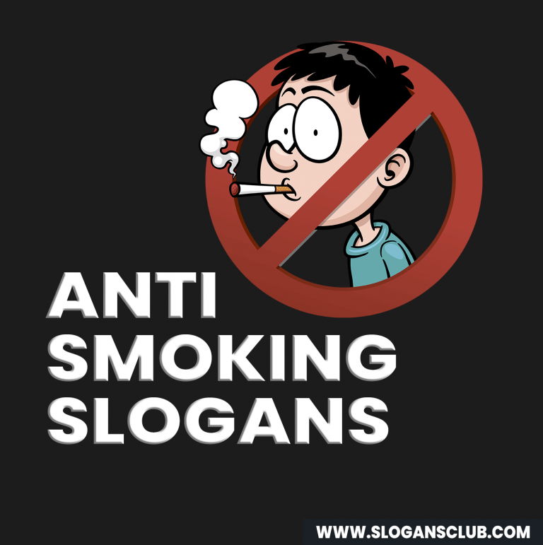 50+ Anti Smoking Slogans And Taglines